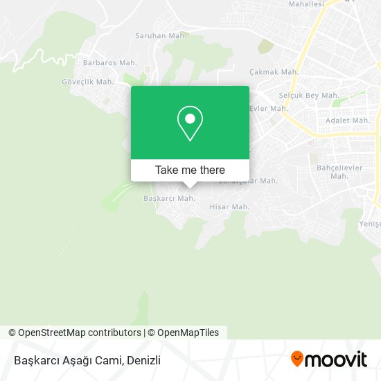 Başkarcı Aşağı Cami map