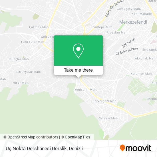 Uç Nokta Dershanesi Derslik map
