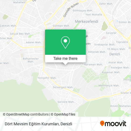 Dört Mevsim Eğitim Kurumları map