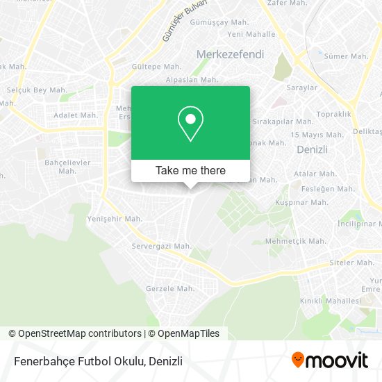 Fenerbahçe Futbol Okulu map