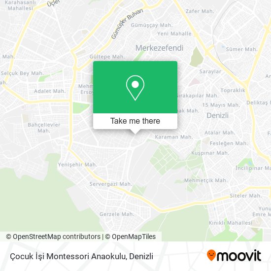 Çocuk İşi Montessori Anaokulu map