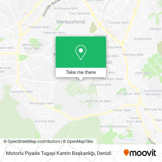 Motorlu Piyade Tugayi Kantin Başkanlığı map