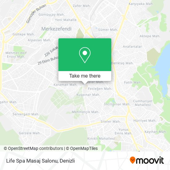 Life Spa Masaj Salonu map