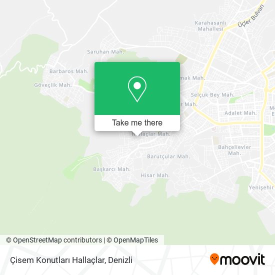 Çisem Konutları Hallaçlar map
