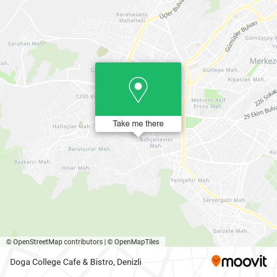 Doga College Cafe & Bistro map