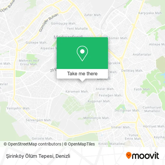 Şirinköy Ölüm Tepesi map