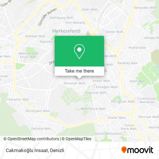 Cakmakoğlu Insaat map