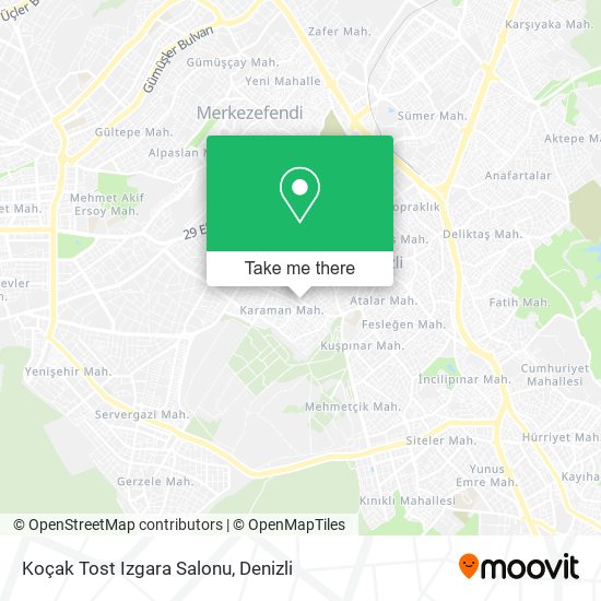 Koçak Tost Izgara Salonu map