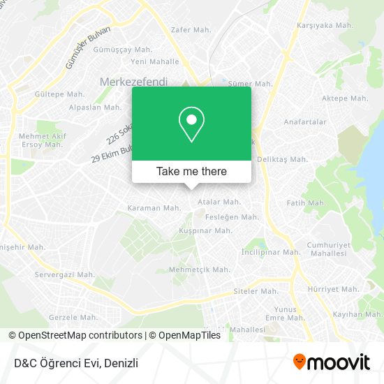 D&C Öğrenci Evi map