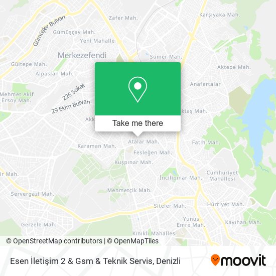 Esen İletişim 2 & Gsm & Teknik Servis map