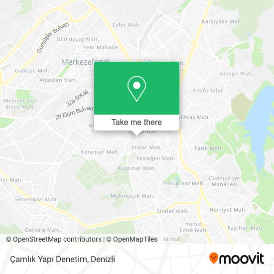 Çamlık Yapı Denetim map