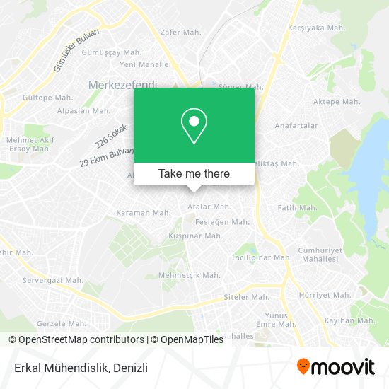 Erkal Mühendislik map