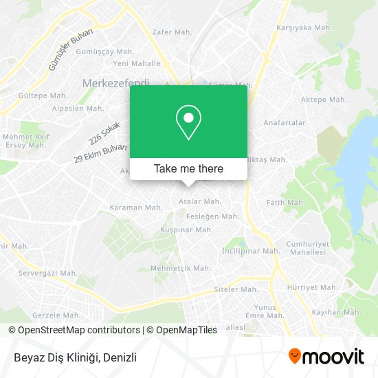 Beyaz Diş Kliniği map