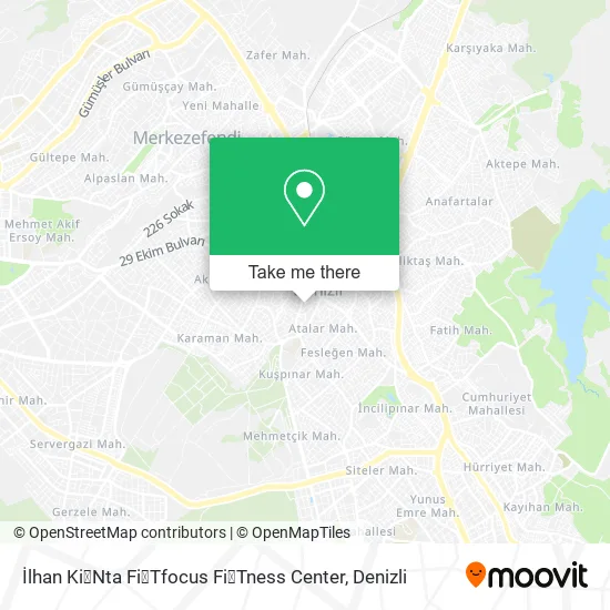 İlhan Ki̇Nta Fi̇Tfocus Fi̇Tness Center map
