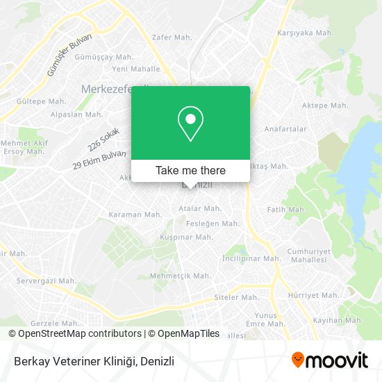 Berkay Veteriner Kliniği map