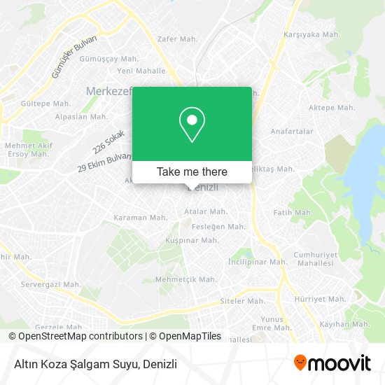 Altın Koza Şalgam Suyu map