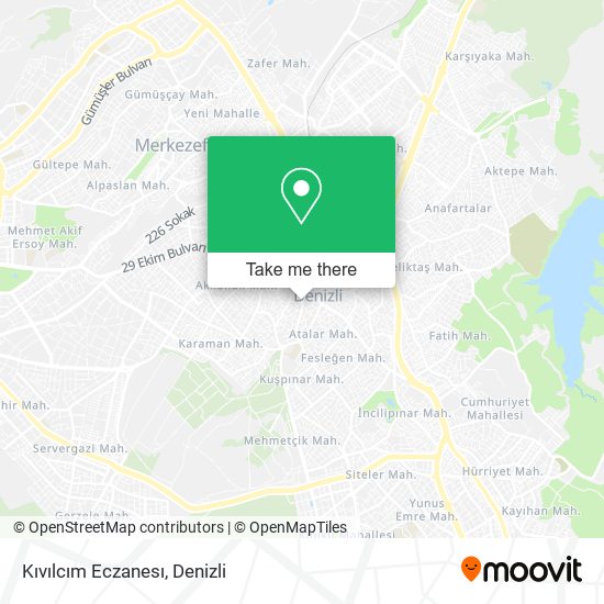 Kıvılcım Eczanesı map