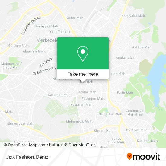 Jixx Fashion map