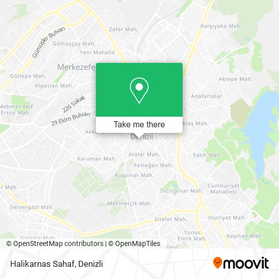 Halikarnas Sahaf map