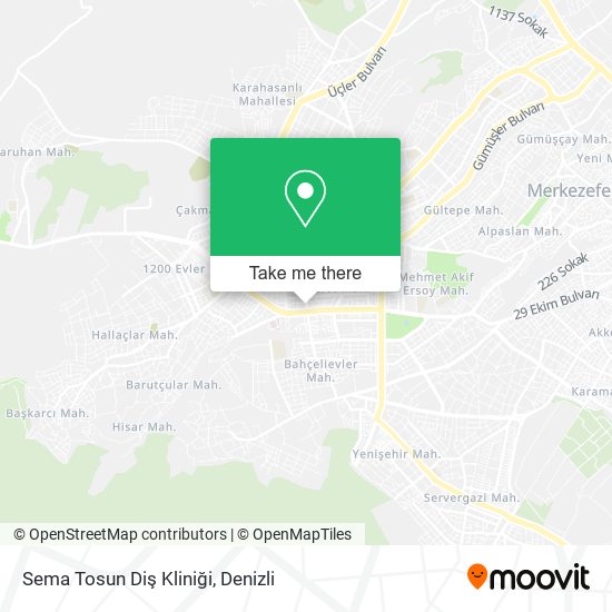 Sema Tosun Diş Kliniği map