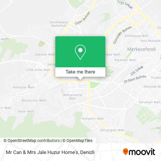 Mr Can & Mrs Jale Huzur Home's map