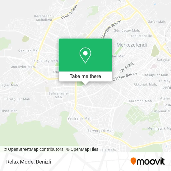 Relax Mode map