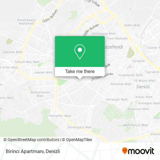 Birinci Apartmanı map