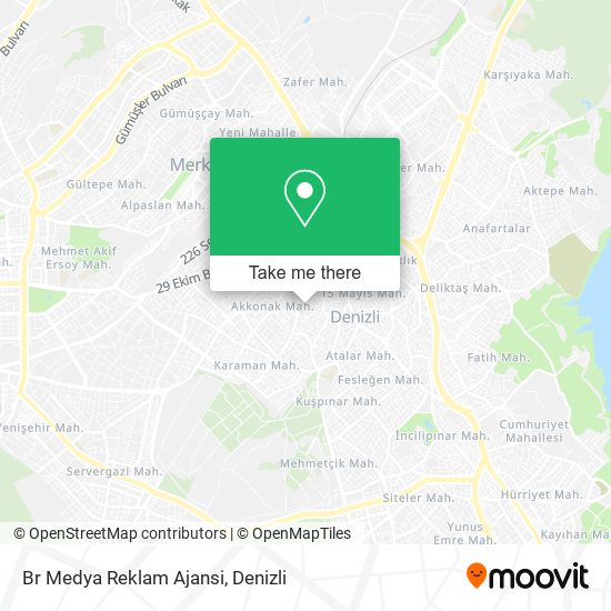 Br Medya Reklam Ajansi map