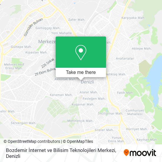 Bozdemir İnternet ve Bilisim Teknolojileri Merkezi map