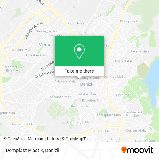 Demplast Plastik map