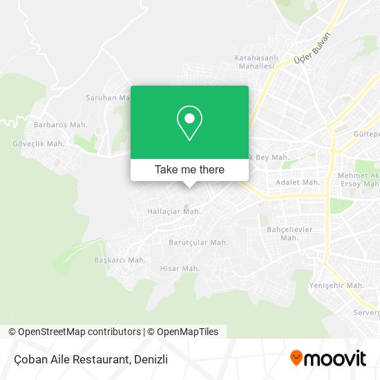 Çoban Aile Restaurant map