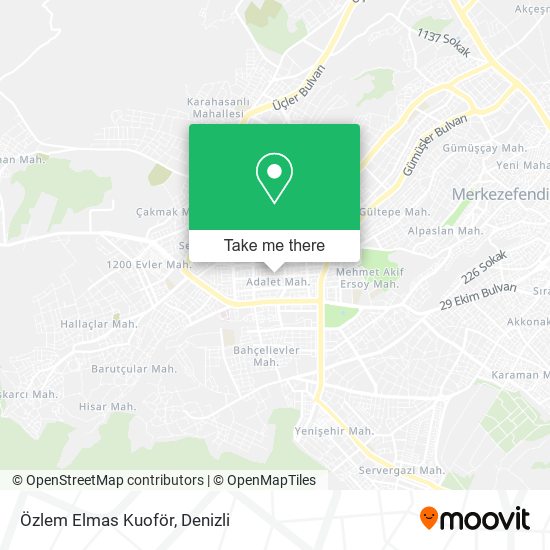 Özlem Elmas Kuoför map