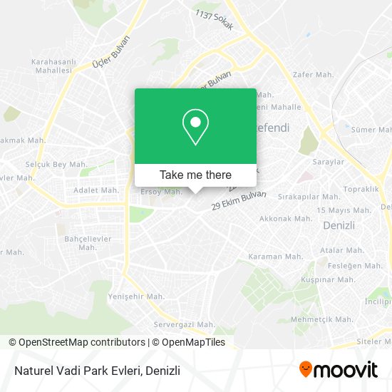 Naturel Vadi Park Evleri map