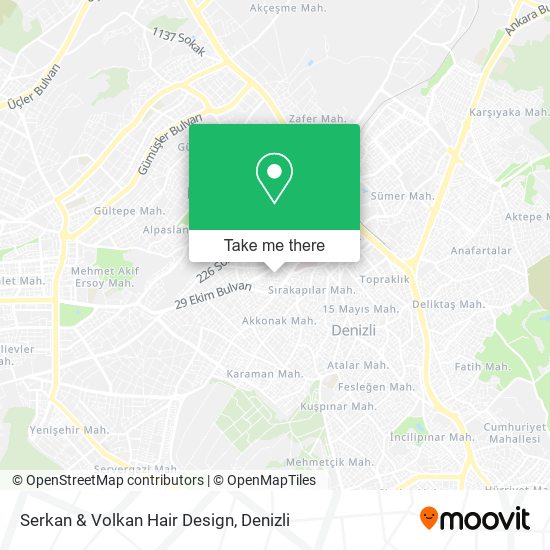 Serkan & Volkan Hair Design map