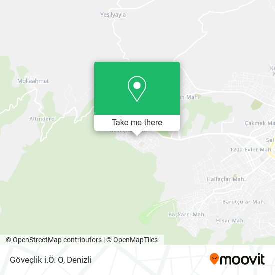 Göveçlik i.Ö. O map