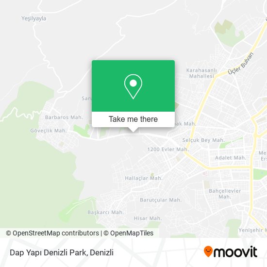 Dap Yapı Denizli Park map