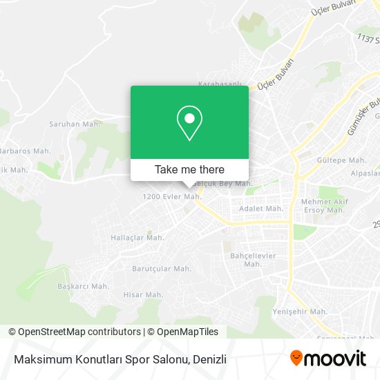 Maksimum Konutları Spor Salonu map