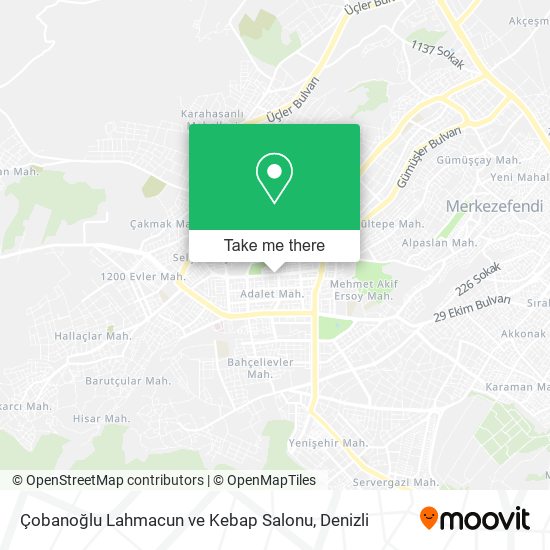 Çobanoğlu Lahmacun ve Kebap Salonu map