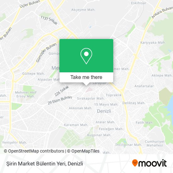 Şirin Market Bülentin Yeri map