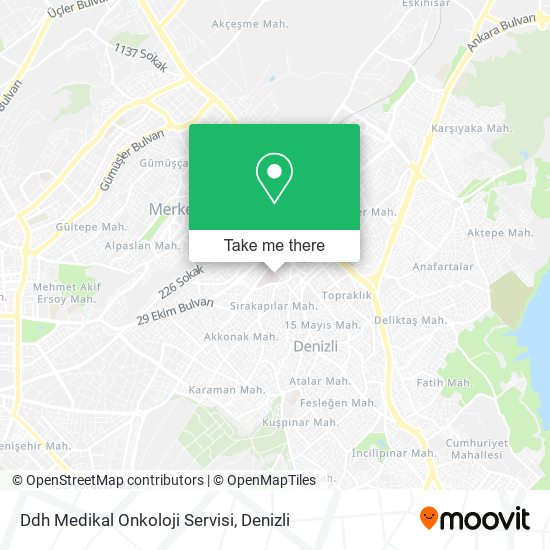 Ddh Medikal Onkoloji Servisi map