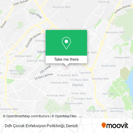 Ddh Çocuk Enfeksiyon Polikliniği map