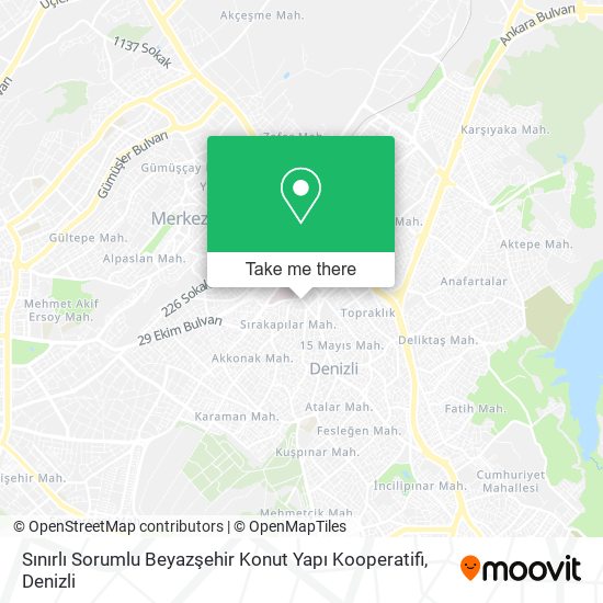 Sınırlı Sorumlu Beyazşehir Konut Yapı Kooperatifi map