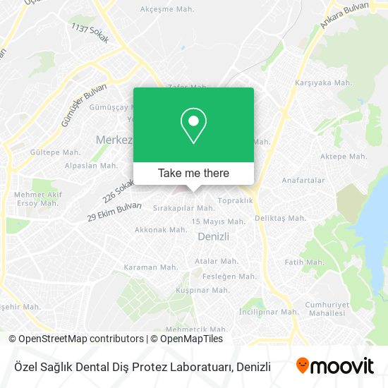 Özel Sağlık Dental Diş Protez Laboratuarı map