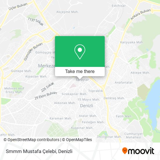 Smmm Mustafa Çelebi map