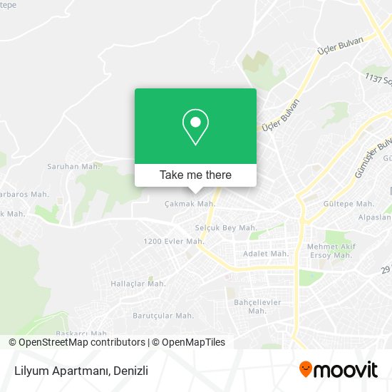 Lilyum Apartmanı map