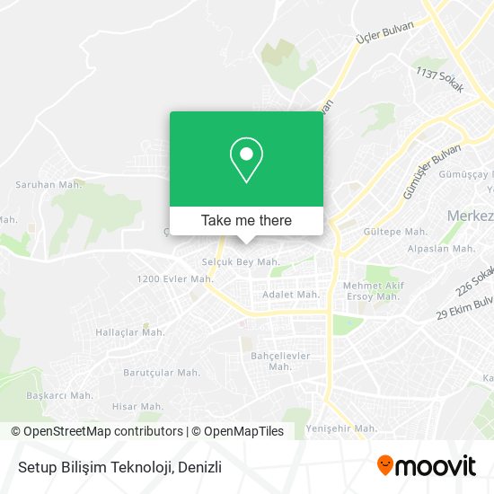 Setup Bilişim Teknoloji map