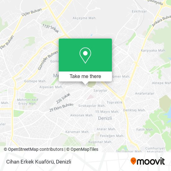 Cihan Erkek Kuaförü map