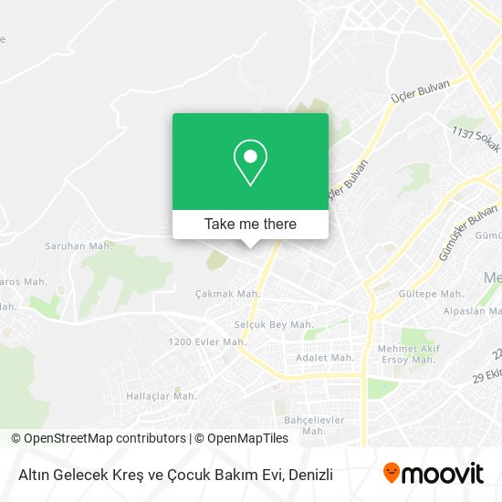 Altın Gelecek Kreş ve Çocuk Bakım Evi map