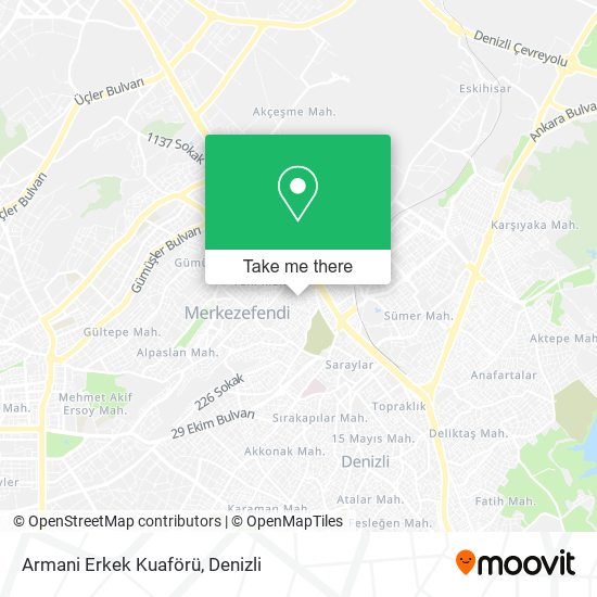 Armani Erkek Kuaförü map