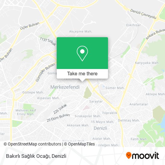 Bakırlı Sağlık Ocağı map